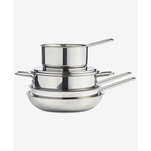 5 - Pc. Stackable Stainless Steel Cookware Set