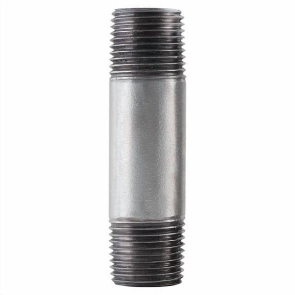 STZ Industries 3/8 in. MIP each X 3/8 in. D MIP Galvanized Steel 1-1/2 in. L Nipple