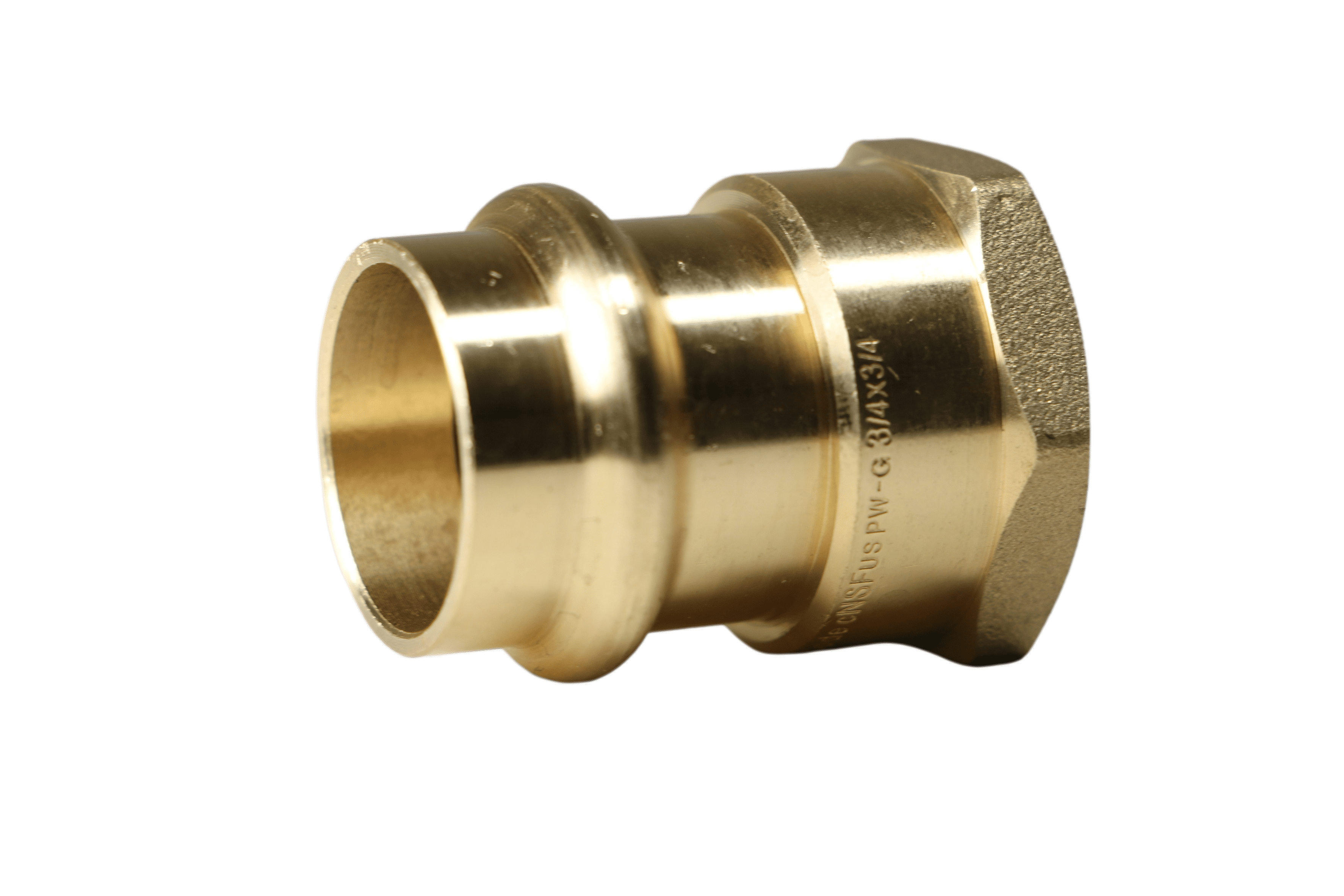 Adaptateur XFITTING 3/4" Push Fit X 3/4" Femelle NPT - Laiton Sans Plomb, Pour Raccords Rapides Plomberie