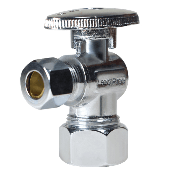 5 Pc XFITTING 5/8 Inch OD Compression x 3/8 OD Compression Angle Valve ...