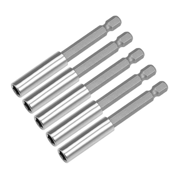 5 Pcs 1/4“ Hex Shank by 3 Inch Magnetic Bit Holder Extension, Quick Release Screwdriver Drill Bit Power Tool