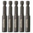 thumbnail image 1 of 5 Pcs 1/4In Head Extension Rod Screwdriver Magnetic Transfer Extension Rod 60mm, 1 of 12