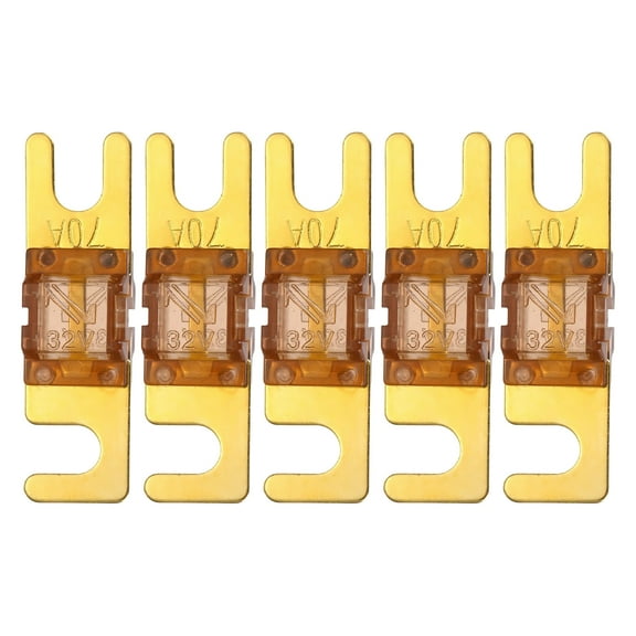 5 Pcs 120 A 32 V Mini ANL Fuse Replacement Electrical Protection Electronics Blade Fuse for Automotive Marine Audio Video System