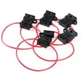 thumbnail image 1 of 5 Pcs 16 GAUGE ATC FUSE HOLDER IN-LINE AWG WIRE COPPER 12 V POWER BLADE, 1 of 3