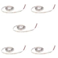 thumbnail image 1 of 5 Pcs 1M 60-3528 SMD Waterproof LED Light Strip DC12V (White), 1 of 8
