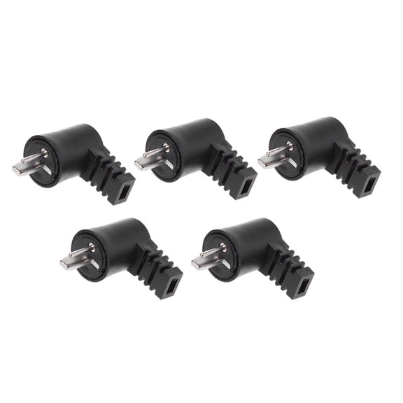 5 Pcs 2 Pin Din HiFi Plug Cable o Screw Solder Connector