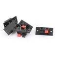 thumbnail image 1 of 5 Pcs 2 Terminals Spring Push Type Speaker Audio Terminal Board Connector Black, 1 of 1