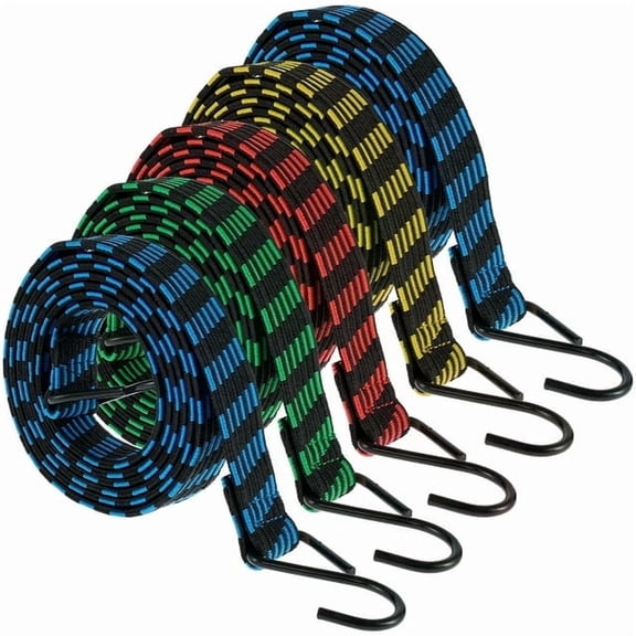5 Pcs 200 CM Latex Silk Bungee Cord Professional Kinetic Securement)