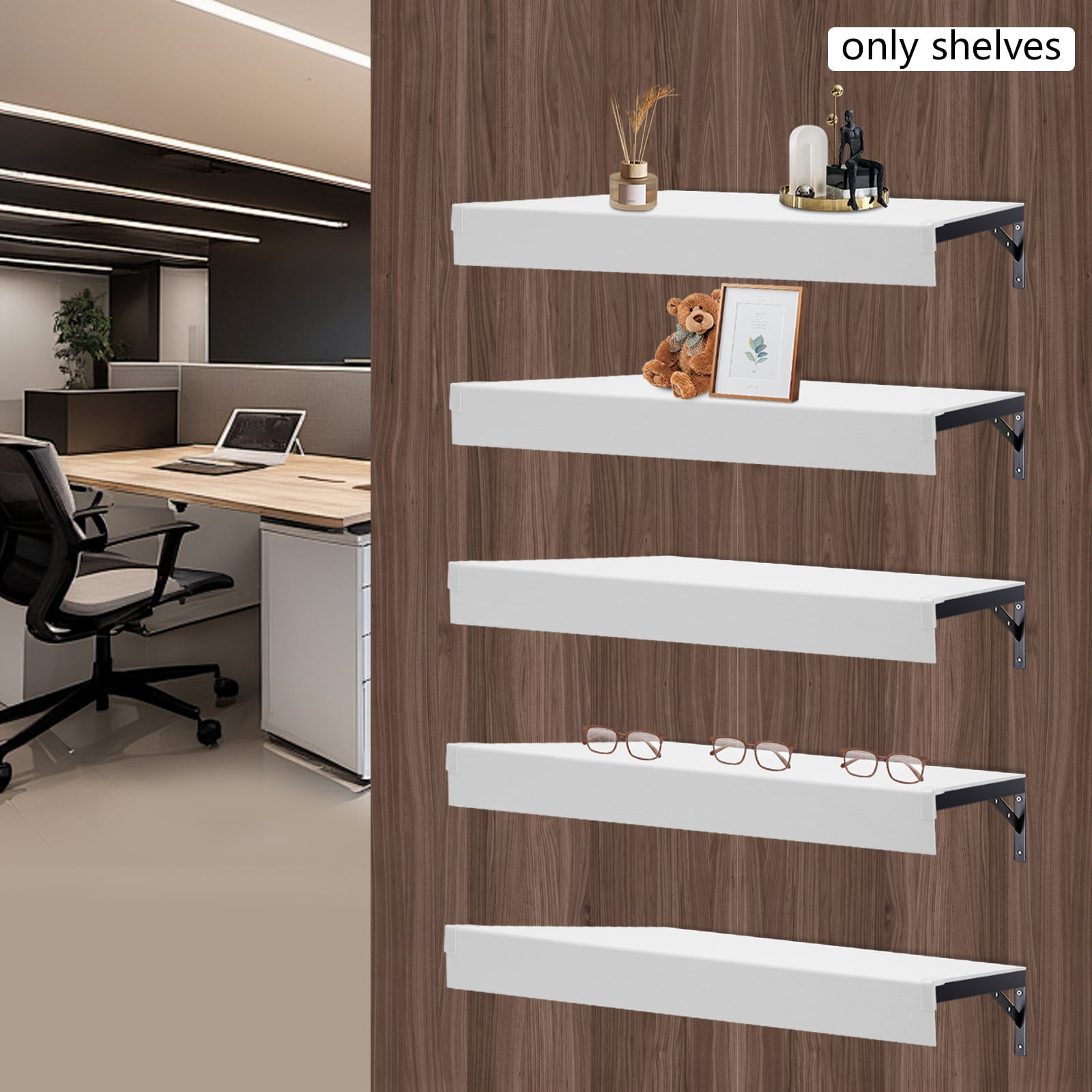5 Pcs 24 x 16 Inch PVC Wire Rack Covers for Removable Closet, Foamed ...