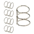 thumbnail image 1 of 5 Pcs Metal Binder Rings 3 Rings Book Rings for Notebook Diary Photo Binding, 1 of 10