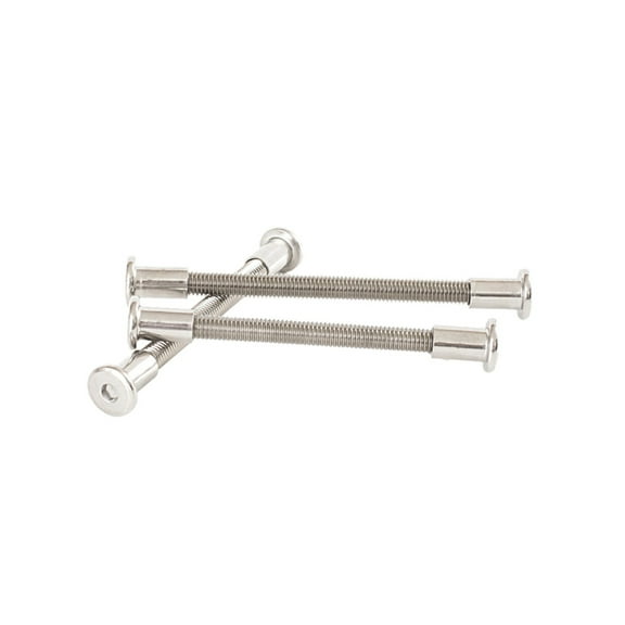 5 Pcs 304 Stainless Steel Hexagon Socket Nuts and Nut Locking Screw Nut Set M5x50mm