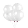 thumbnail image 1 of 5 Pcs 36 inch Round Balloons Latex Balloons for Party Wedding Decoration (White), 1 of 5