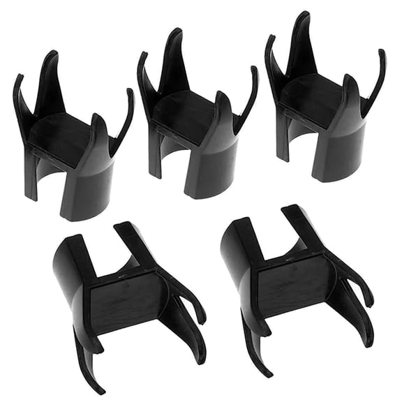 5 Pcs 4-Claw Golf Balls Retrievers Claw Put On Putter Grip Grabber Pick Up Back Saver Claw Grip Tool Golf Balls