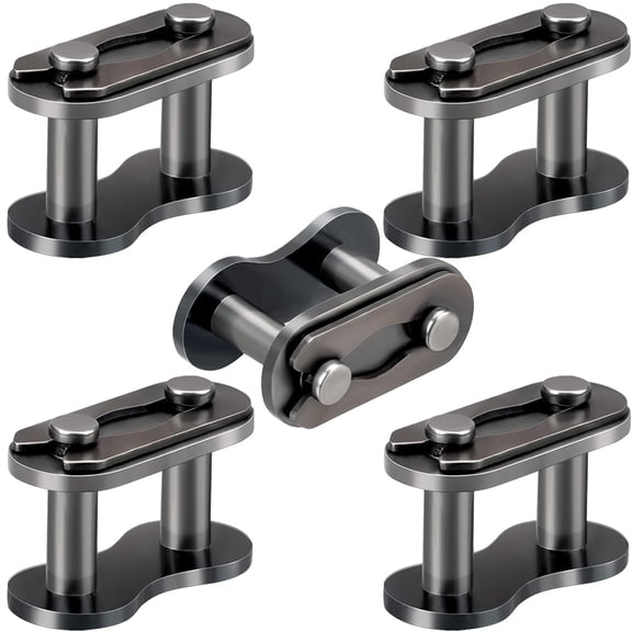 5 Pcs #420 Chain Master Link Roller, Steel Alloy Heavy Duty Connector for Motorcycle 50cc-125cc ATV Quad 4 Wheeler