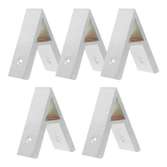 5 Pcs 45 Degree Bracket Angle Code Shelf 45 Degree Angle Bracket Corner Brackets Kickstand Aluminum Profile Brackets