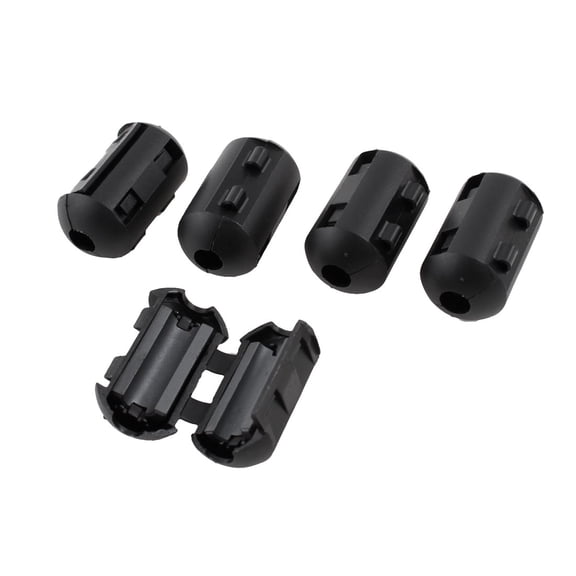 5 Pcs 5.6mm Dia Cord Ferrite Core Noise Filter