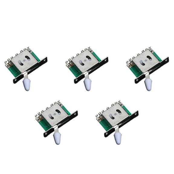 5 Pcs 5 Way Switch for Replacement