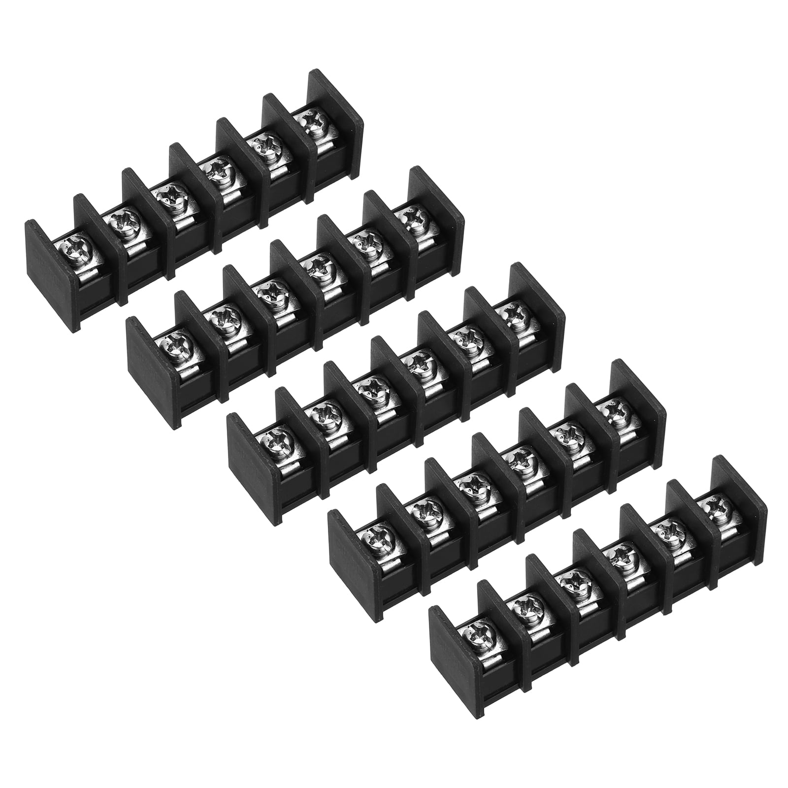 Terminal Block Screw Rst 5 Pcs 6 Positions Terminal Block 300V 30A 11mm Pitch Single Rows 6 ...