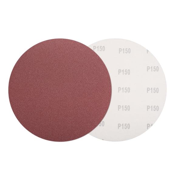 5 Pcs 9 Inch Sanding Disc 150 Grit Hook and Loop Sandpaper Random Orbital Sander Pads for Woodworking Automotive