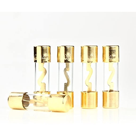 5 Pcs AGU Fuses Reliable Gold Plated 40 Amp 40A
