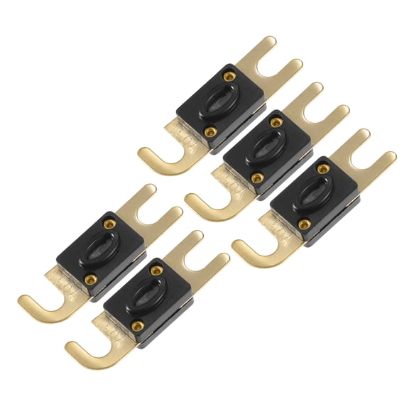 5 Pcs ANS Fuses 150A Audio CD AFS Fuse Bolt on Fuse for Car Motorcycle Boat Durable Brass