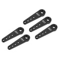thumbnail image 1 of 5 Pcs Aluminum Servo Horn Long 25T Steering Arm 37mm Length Black, 1 of 6