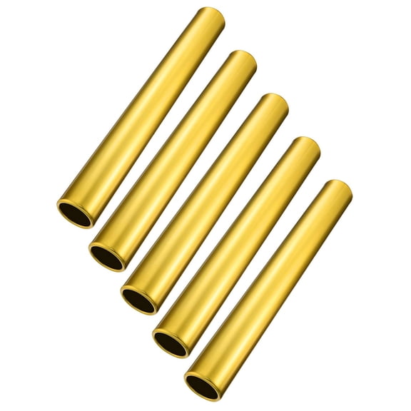 5 Pcs Aluminum Track Field Relay Batons Field Race Batons Running Race Team Equipment for Students Athletes Office Outdoor Sports Practice