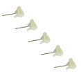 thumbnail image 1 of 5 Pcs Artificial Calla Lily Silk Flowers Calla Lily Bridal Wedding Bouquet Lataex Real Touch Artificial Flower Home Party Decor for Home Kitchen Wedding Table Decoration, 14.17 Inch, D, 1 of 6