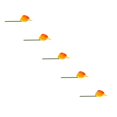 thumbnail image 1 of 5 Pcs Artificial Calla Lily Silk Flowers Calla Lily Bridal Wedding Bouquet Lataex Real Touch Artificial Flower Home Party Decor for Home Kitchen Wedding Table Decoration, 14.17 Inch, B, 1 of 6