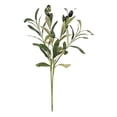 thumbnail image 1 of 5 Pcs Artificial Olive Branch Stems, Faux Plant Greenery, Fake Plants Photo Props Artificial Olive Green Leaves Tree Branch Green Plant with Fruit Home Wedding Decortion Fake Plants 15", 1 of 4