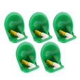 thumbnail image 1 of 5 Pcs Automatic Sheep Water Bowl, Drinker Waterer Cups for Calves Piglets Wateing Syatem Livestocktool - Green, 1 of 9