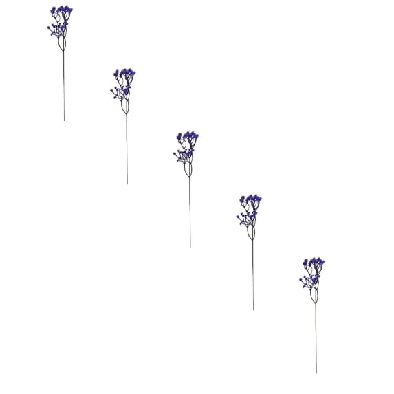 5 Pcs Babys Breath Artificial Flower, Artificial Flower for DIY Floral Arrangements Wedding Bridal Bouquet, Real Touch Fake Babys Breath Flowers for Home Garden Decoration 11.4"