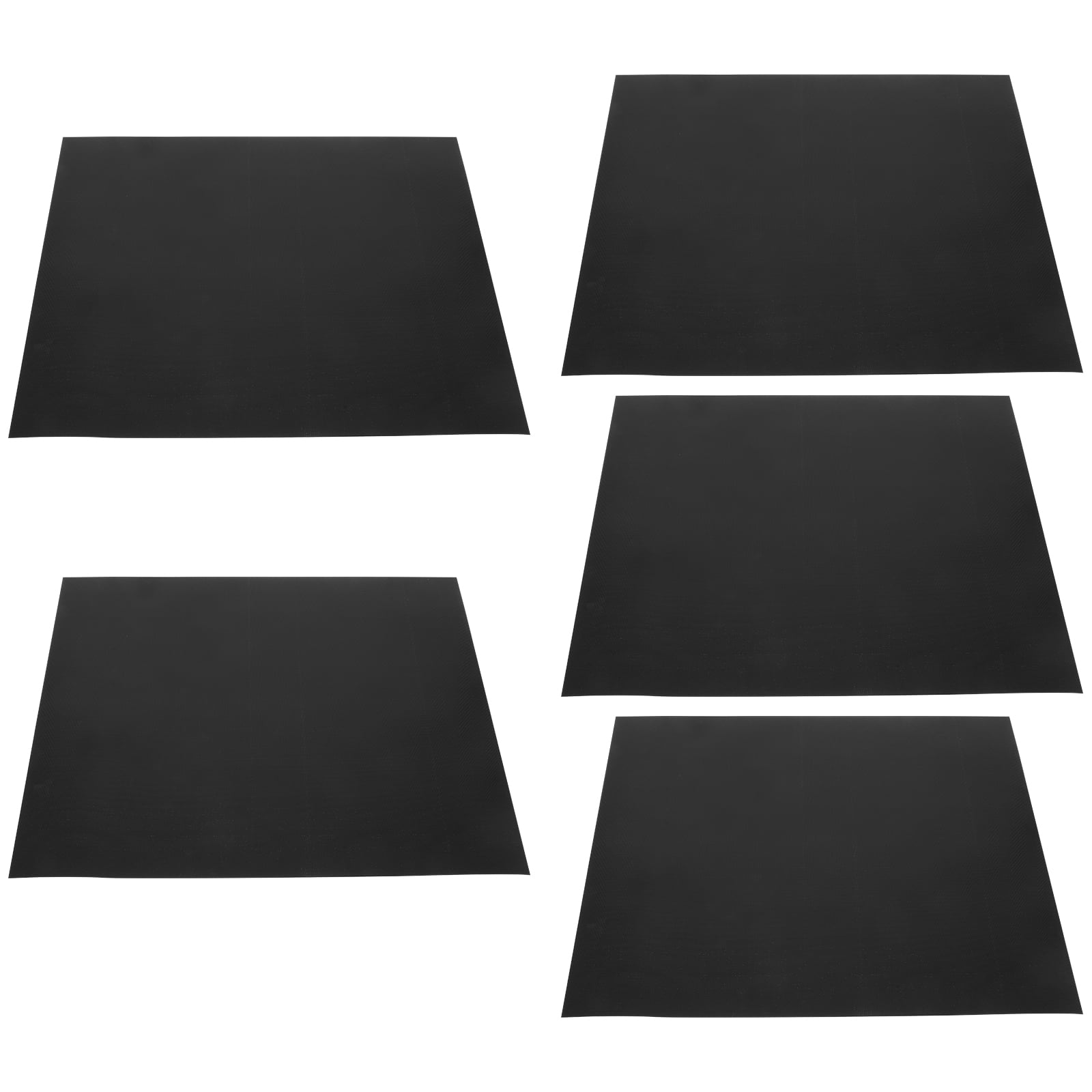5 Pcs Barbecue Mat Toaster Oven Liner Liners for Bottom of Electric