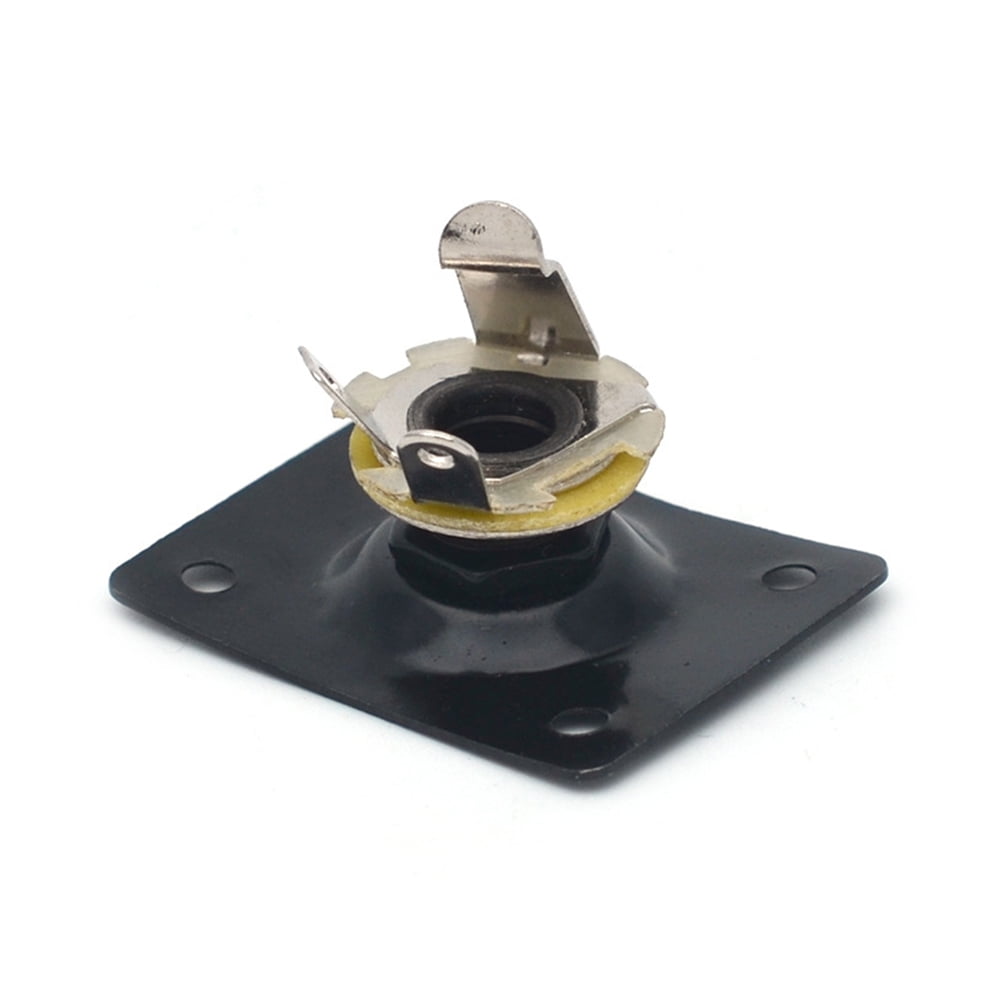 5 Pcs Bass Guitar Guitars Jack Plug Socket Guitar Jacks Jackplate for