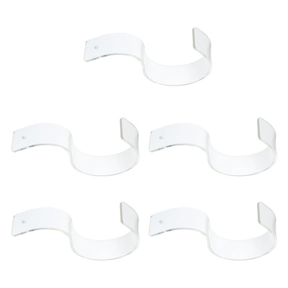 5 Pcs Belt Holder Hook Acrylic Fixture Stand