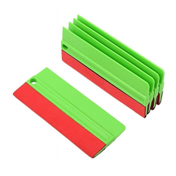 5 Pcs Big Buffer Vinyl Squeegee for Sensitive Film Vinyl Wrap Application Decals Sticker Wallpaper Installation