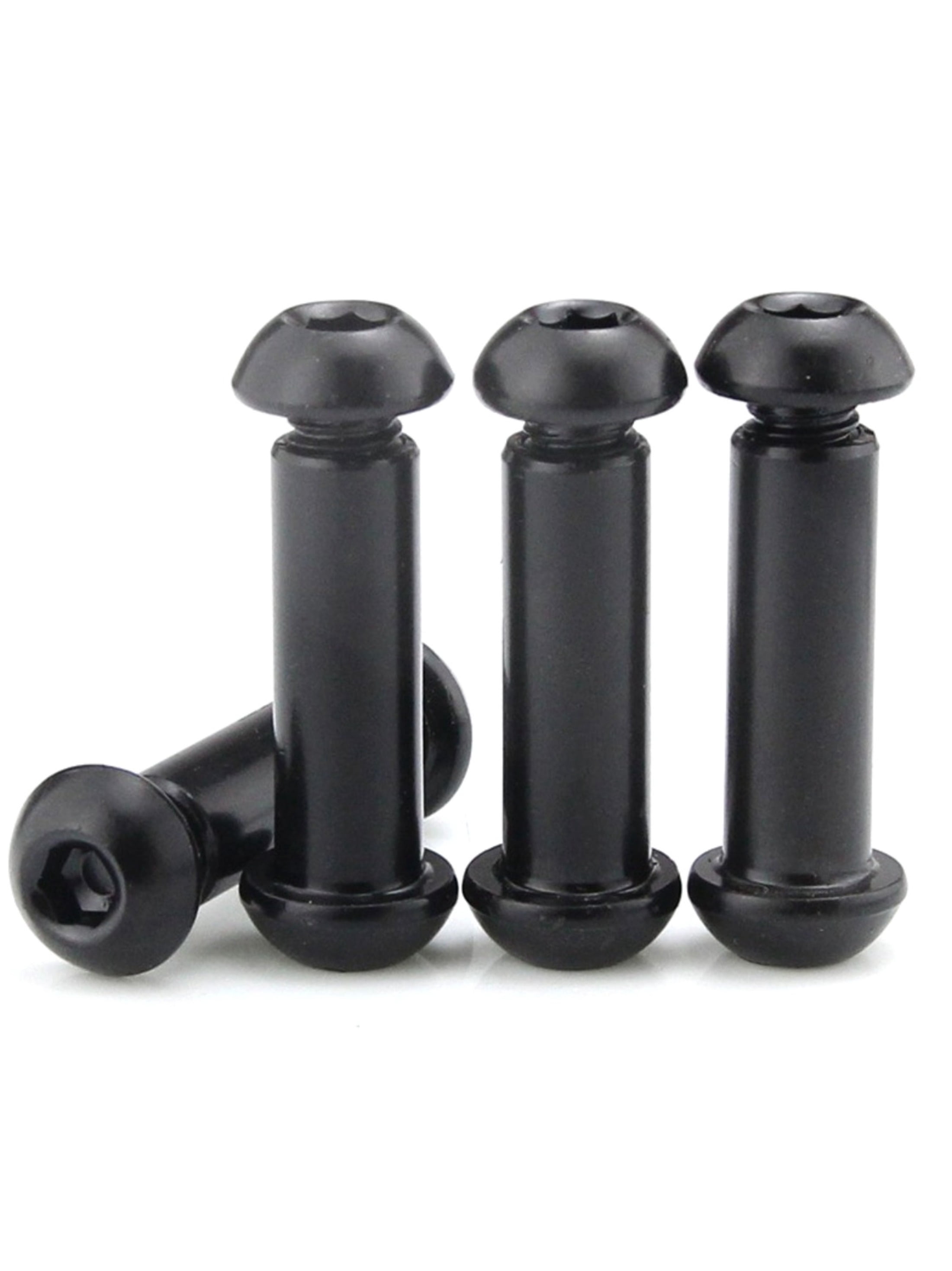 5 Pcs Black Carbon Steel Round Head Hexagonal Fastening Rivets 8X77mm.