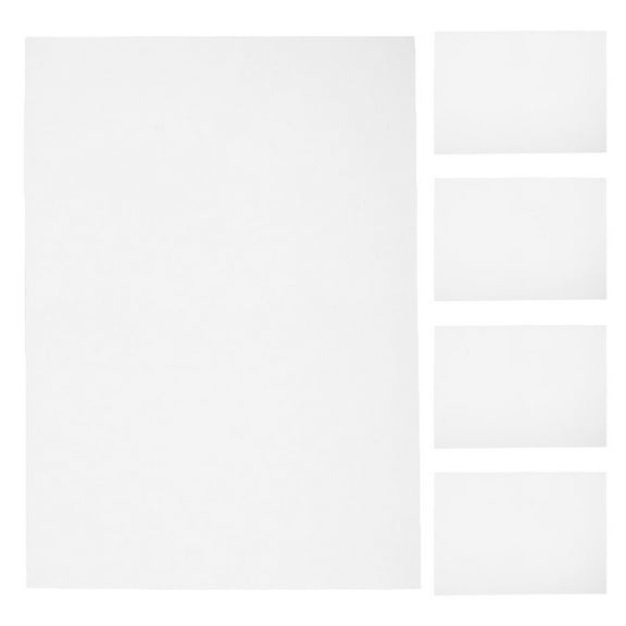 Raindrops White EVA Foam Sheets for Cosplay Craft Supplies Ideal for DIY Crafting and Creative Design Projects 5pcs