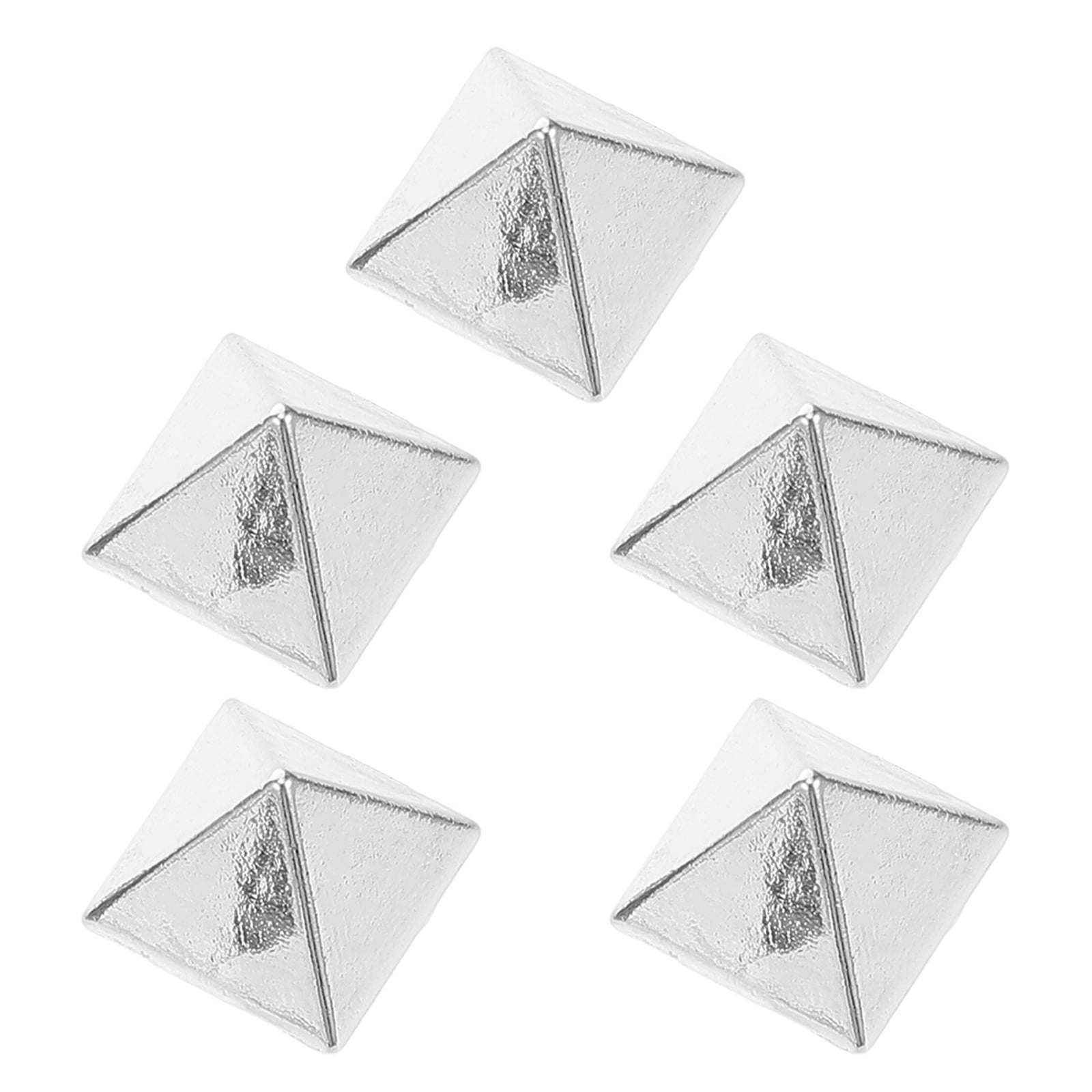 lasuroa 10stk Pentagramm Stomp Pad Snowboard, Silbernes Snowboard Griffpad rutschfeste Snowboard Trittpads Winter Schnee Ski Zubehör für Zusätzlichen Halt