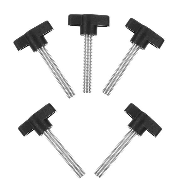 5 Pcs Bolts Screws Fasteners for Machinery Screw Handle Mechanical Carbon Steel Pp