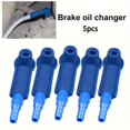 thumbnail image 1 of 5 Pcs  Brake Fluid Change Tool, Car Brake Fluid Change Tool, Pump Fluid Exhaust Replacement Air Kit Exchange Tool Connector, 1 of 7