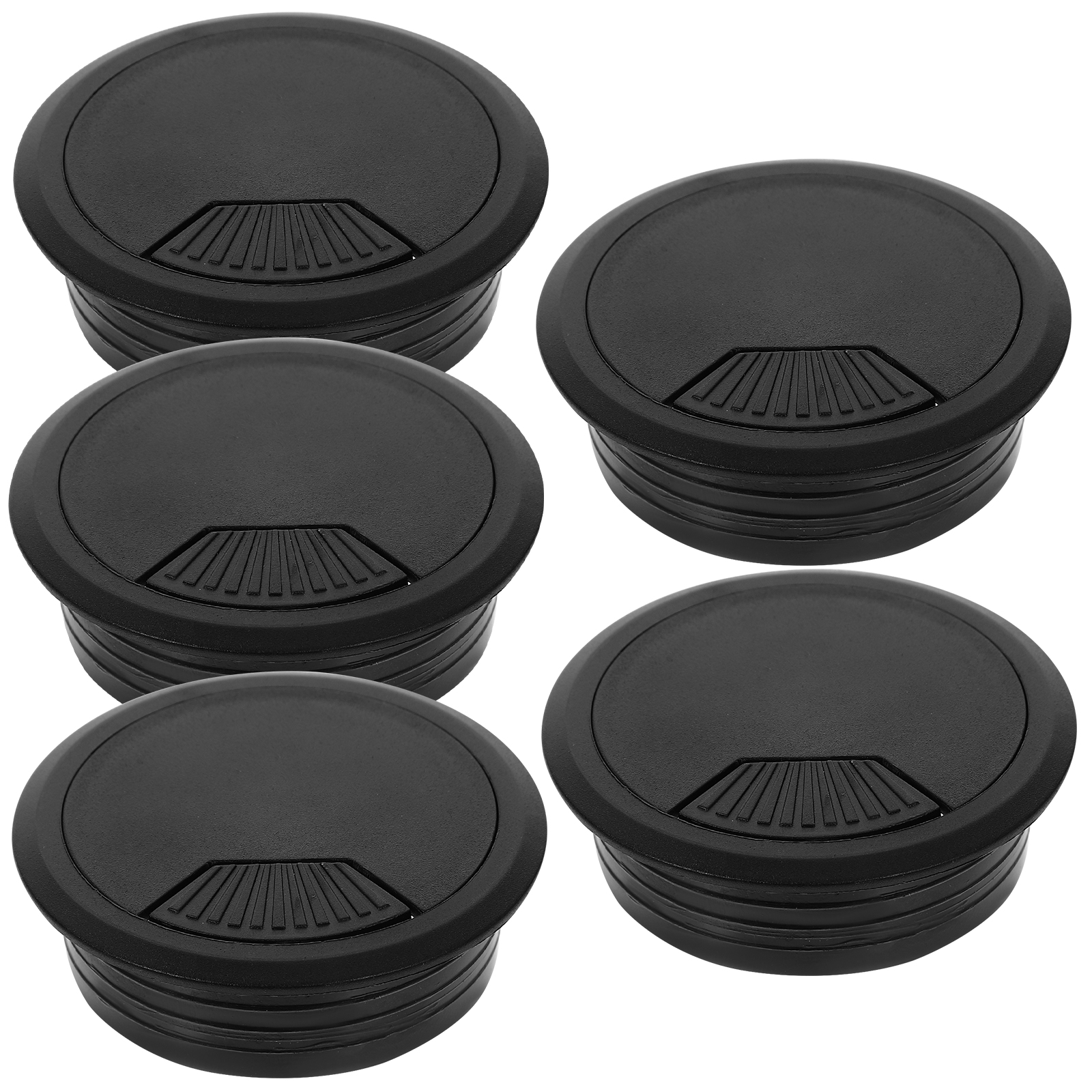 5 Pcs Cable Storage Fashion Design Desk Grommet Wall Grommets for Cables Organizer