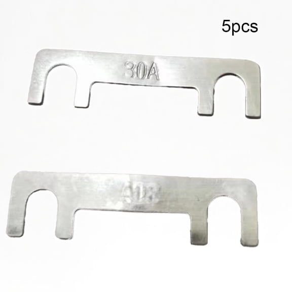 5 Pcs Car Fuse Flat Type 32V Fork Bolt Battery Fuse Car Bracket 60A Fuse