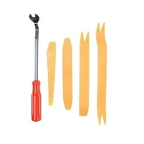 5 Pcs Car Trim Removal Tool Kit Door Panel Fastener Auto Dashboard Plastic Tools