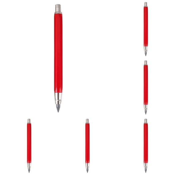 5 Pcs Carpenter Pencil,Drawing Mechanical Pencils,Metal Click Drawing ...