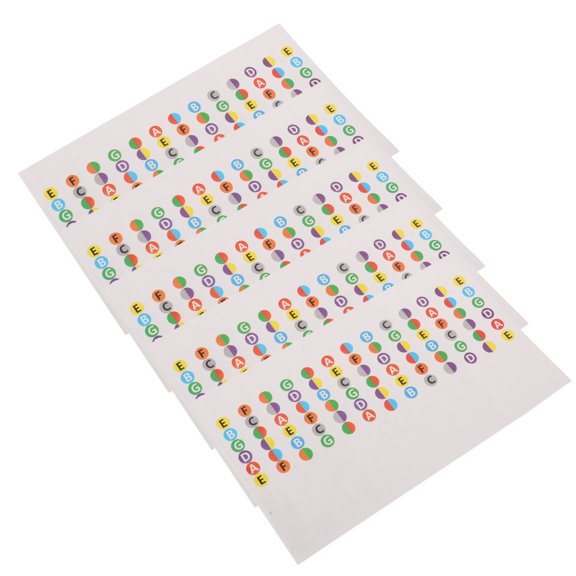 5 Pcs Cello Tape Guitar Plectrums Guitar Fretboard Stickers 18.50X10.50X0.10CM