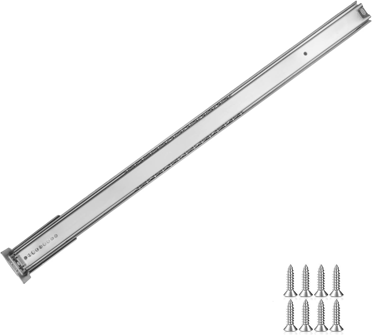 5 Pcs Center Mount Drawer Slides Bottom Mount for Cabinet and Dresser ...