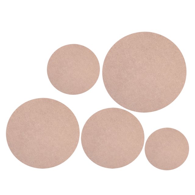 5 Pcs Ceramic Density Board Pottery Wheel Pottery Making Mat Clay Pottery Plate Plaster Wedging
