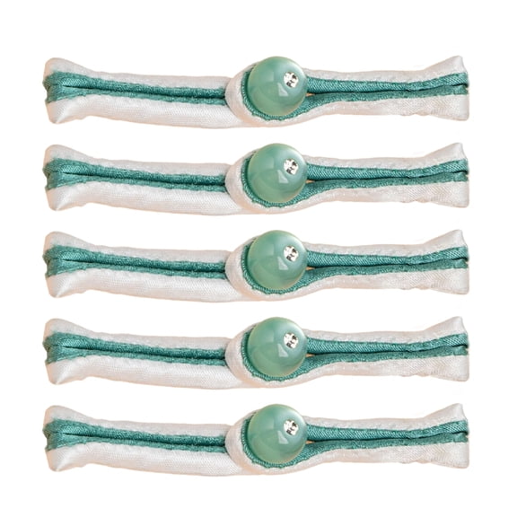 5 Pcs Chinese Clasp Bead Button Chinese Knots Button Traditional Cheongsam Button Sewing Button for Scarf Sweater
