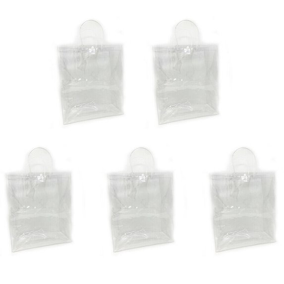 5 Pcs Clear PVC Transparent Purse Handbag NFL Stadium Game Match Concert US